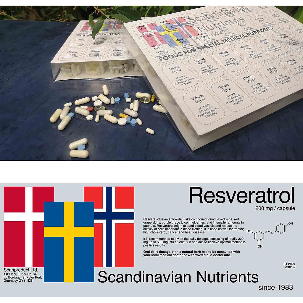 Resveratrol 200mg/28 days