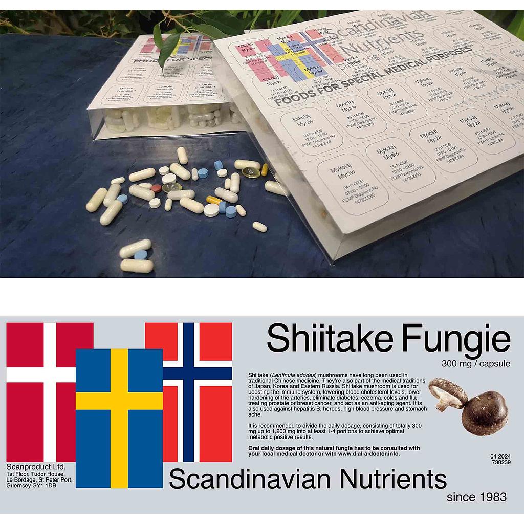 Shiitake Fungie 300mg/28 days