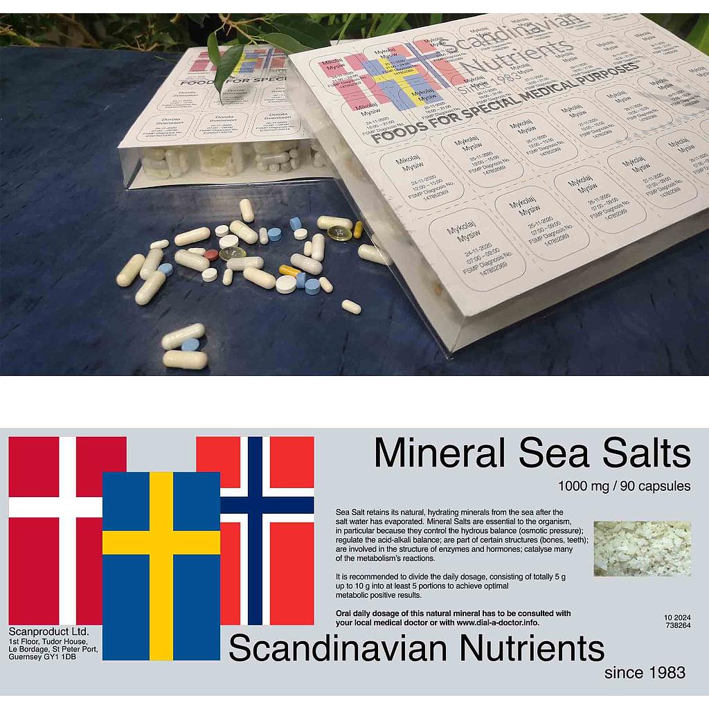 Mineral Sea Salts 1000mg/28 days